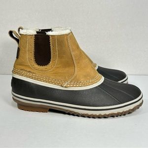 Eddie Bauer Hunt PAC Waterproof Slip On Fleece Lined Winter Boot; Women’s Size 9